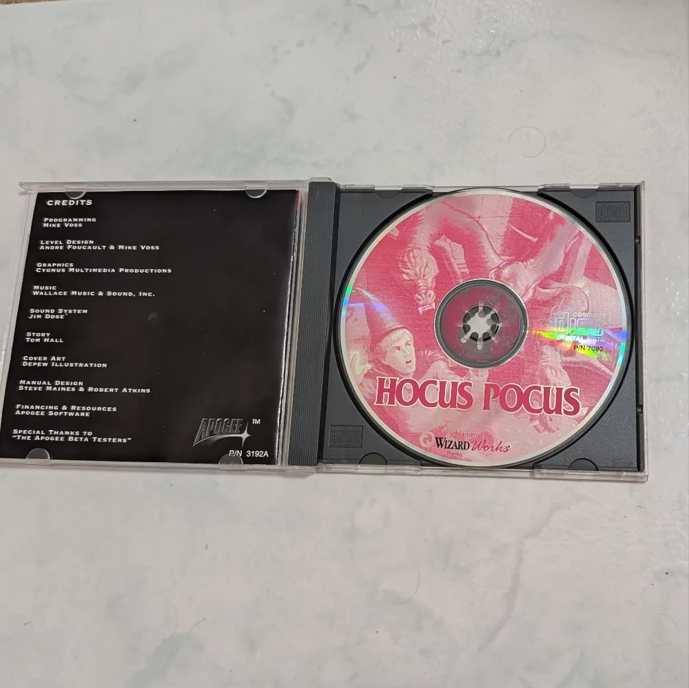 Hocus Pocus CD-ROM Game